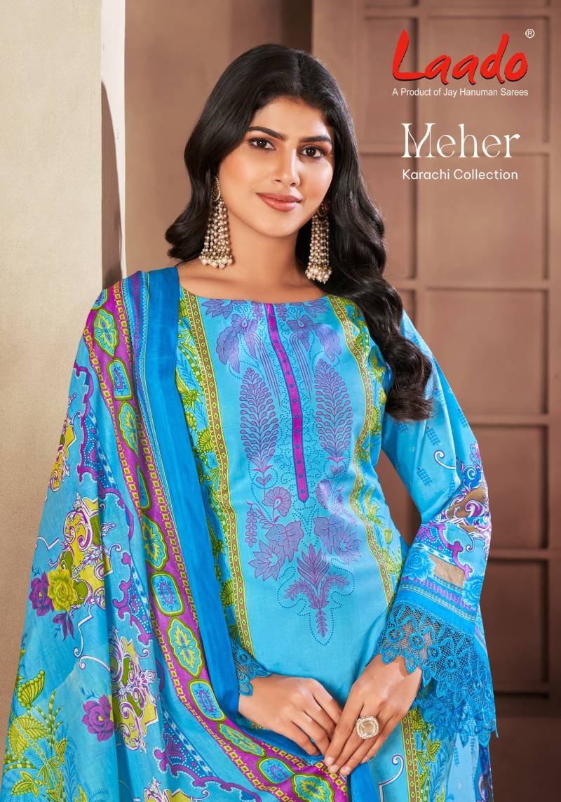 Laado Meher Cotton Dress Material Collection