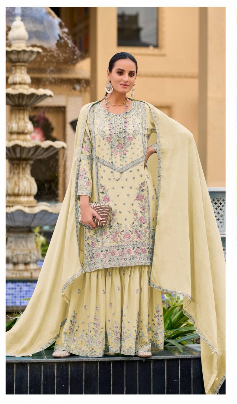 Deepsy D 712 Chinon Pakistani Readymade Salwar Suits Collection