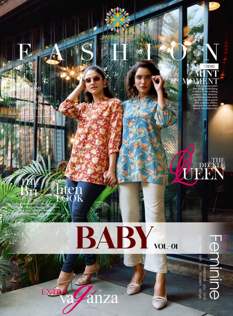 Baby Vol 1 By Passion Tree Short Fancy Tops Collection