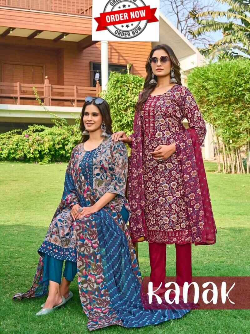 Fashion Talk Kanak Vol 1 Printed Kurti Bottom With Dupatta