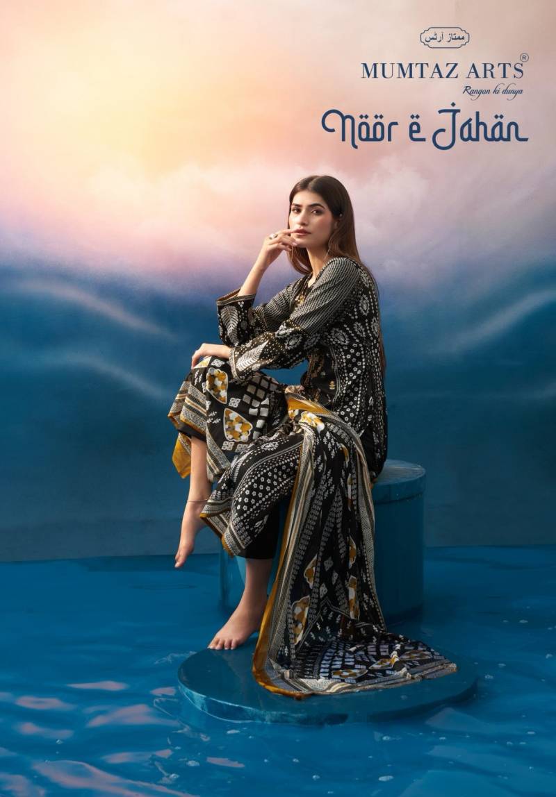 Mumtaz Noor E Jahan Designer Printed Dress Material