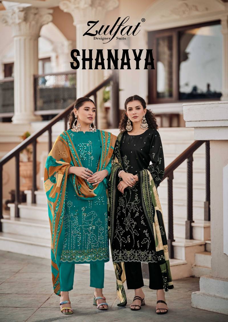 Zulfat Shanaya Vol 3 Cotton Printed Dress Material Wholesale