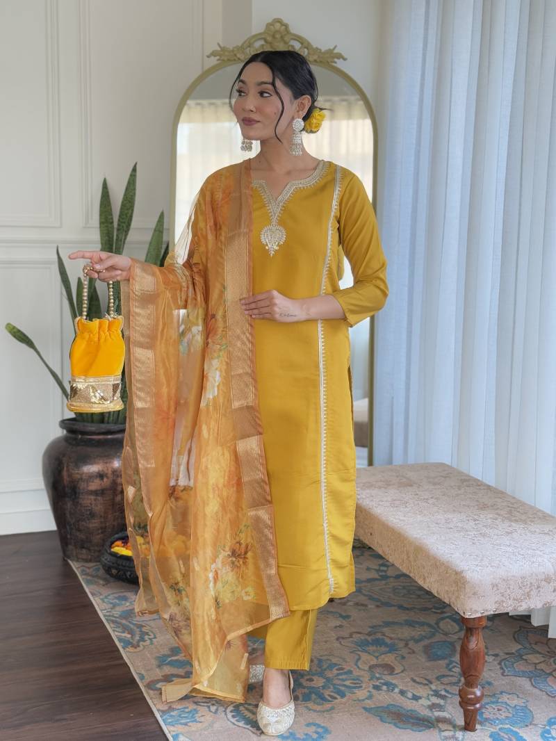 Sku 611 Viscose Kurti Bottom With Dupatta Collection
