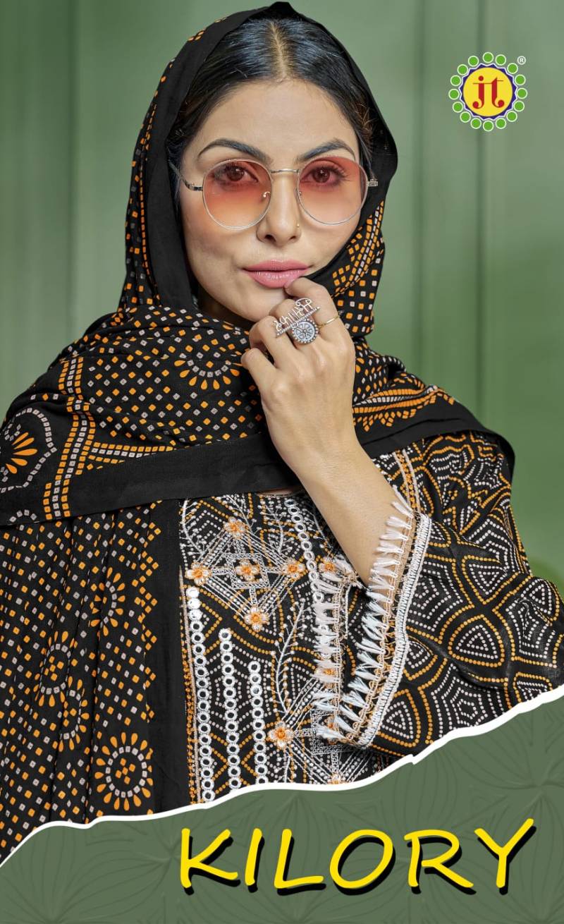 Jt Kilory Rayon Designer Dress Material Collection