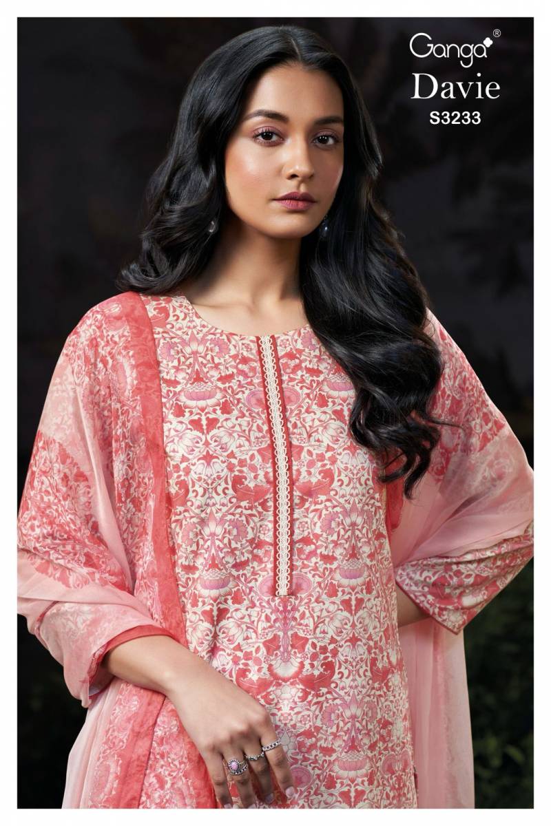 Ganga Davie Cotton Salwar Suits Collection