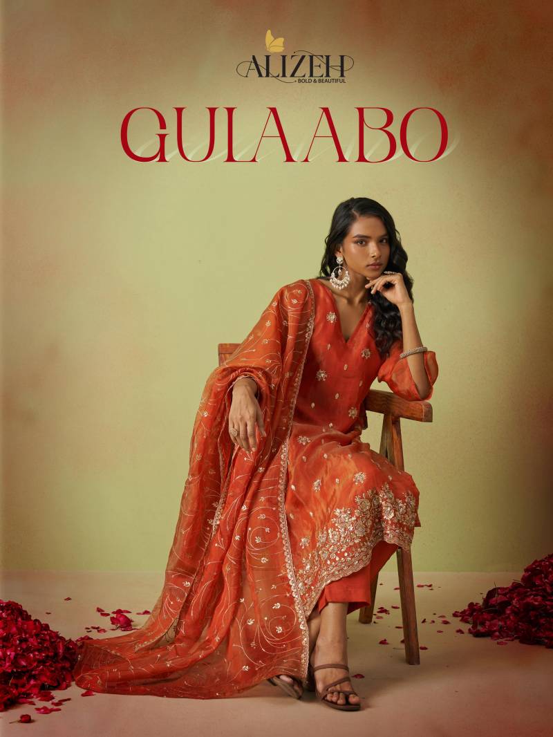 Alizeh Gulaabo Shimmer Designer Salwar Kameez Collection