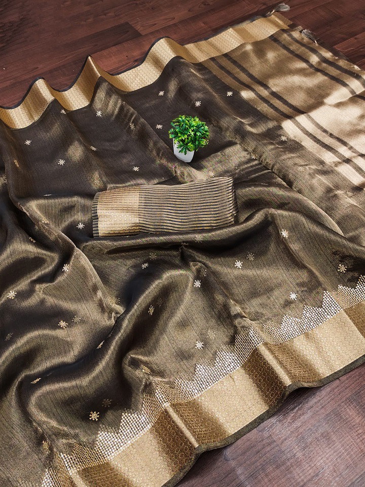Kalki 01 Beautiful Tussar Silk Saree Collection