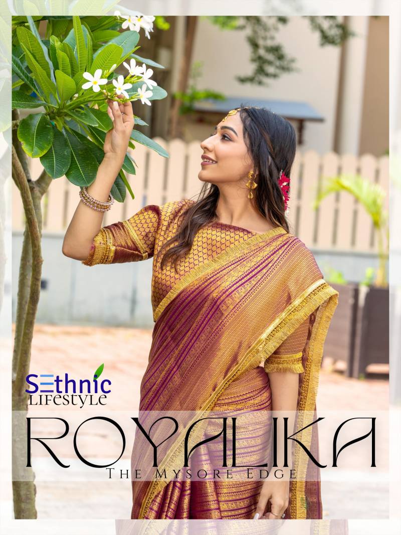 Sethnic Royalika Mysore Silk Designer Saree Collection
