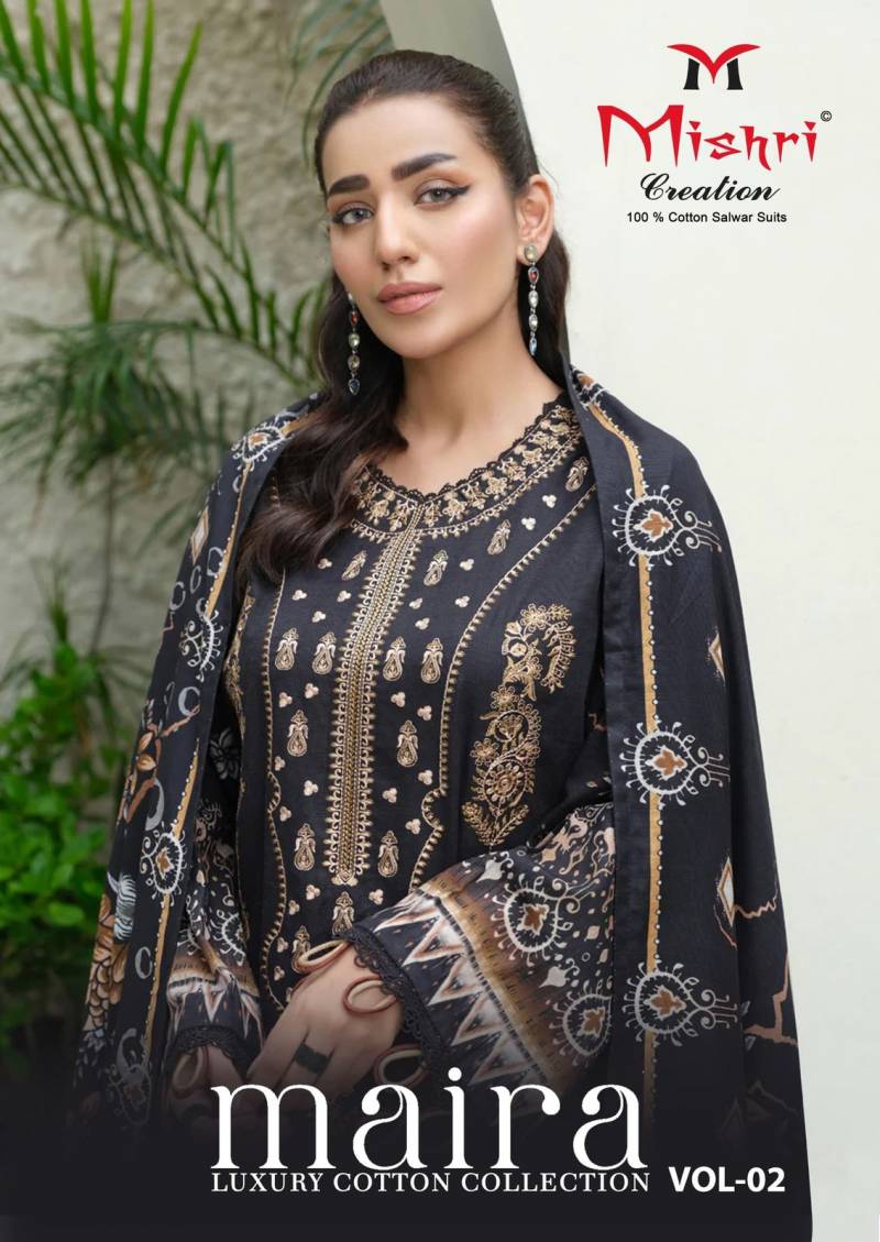 Mishri Maira 2 Luxury Printed Dress Material Collection
