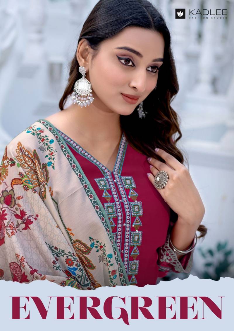 Kadlee Evergreen Silk Kurti Bottom With Dupatta Collection
