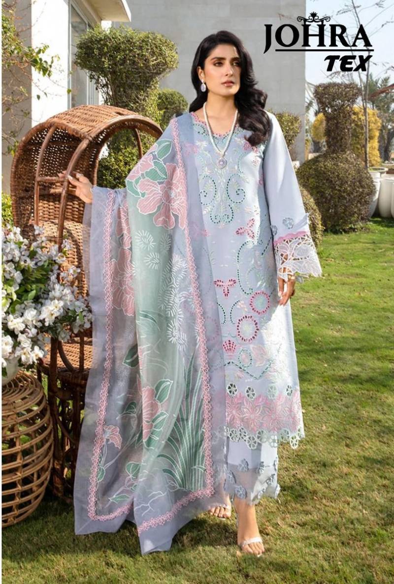 Johra Tex 159 Embroidered Pakistani Salwar Kameez Collection