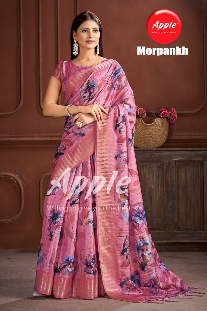 Apple Morpankh Vol 2 Festive Wear Silk Saree Collection