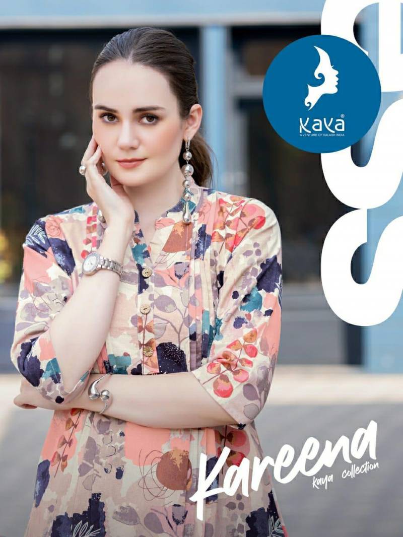 Kaya Kareena Printed Short Top Collection