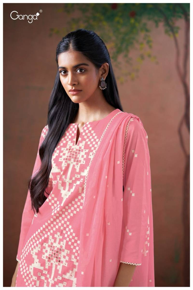 Ganga Belen Cotton Printed Salwar Suit Collection