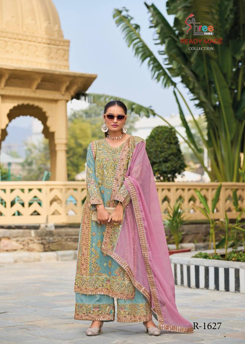 Shree R 1627 Pakistani Ready Made Salwar Suits Collection