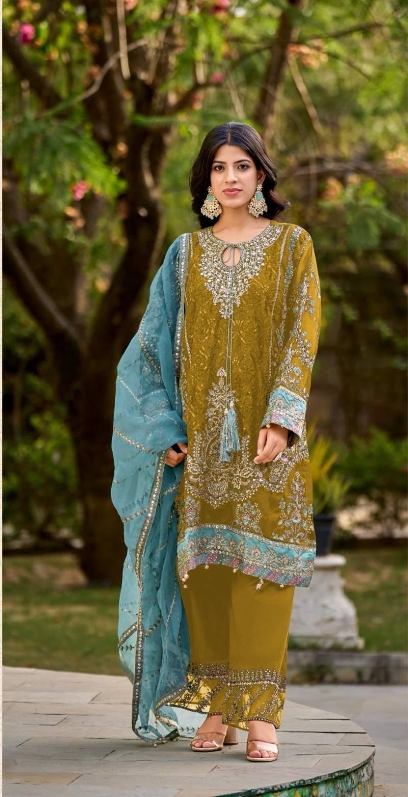 Shree R 1301 I To L Ready Made Pakistani Salwar Suits