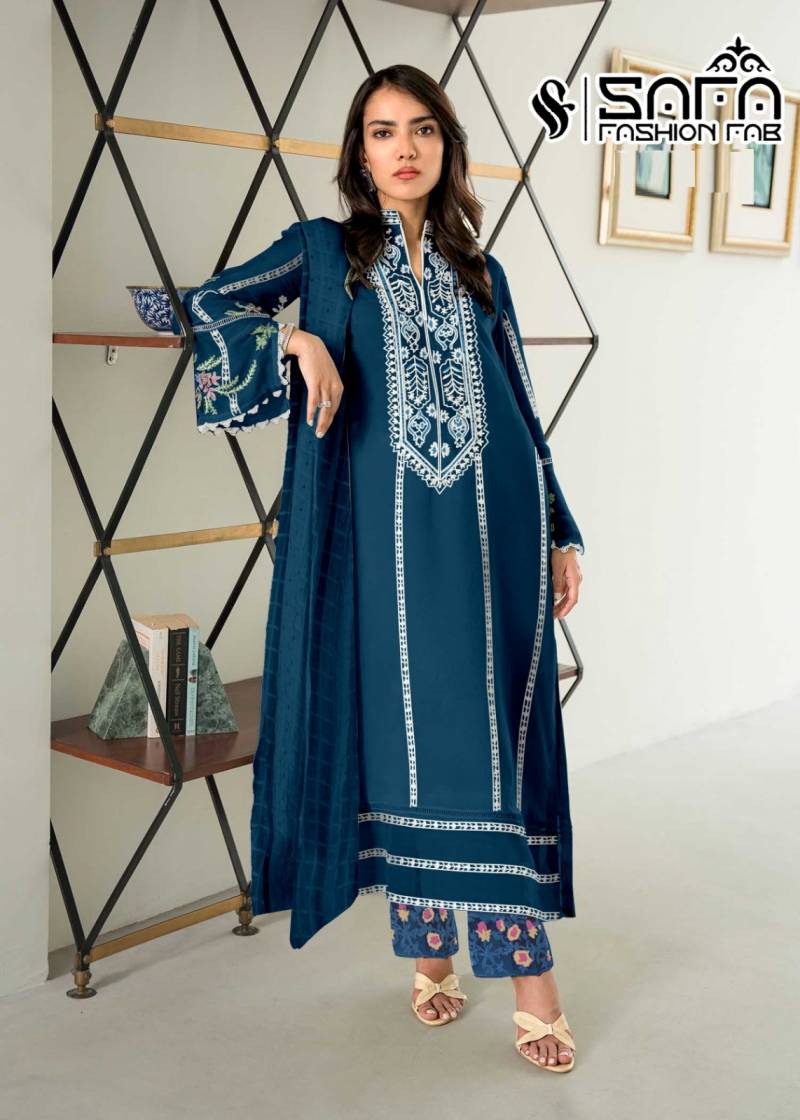 Safa Fashion Fab 1203 Pakistani Ready Made Suit Collection