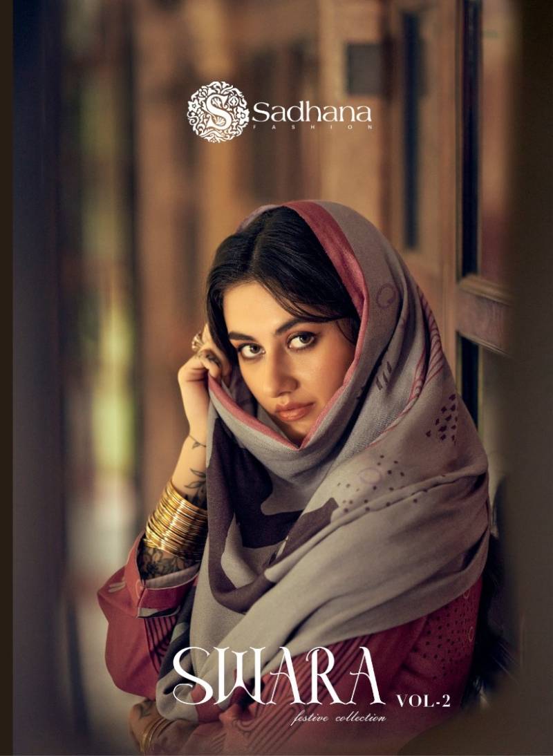Sadhana Swara Vol 2 Digital Printed Dress Material