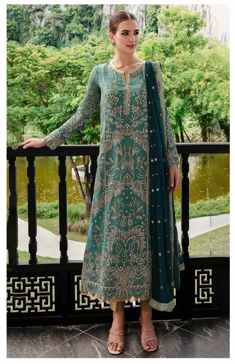 Zaha 10365 Designer Pakistani Salwar Kameez