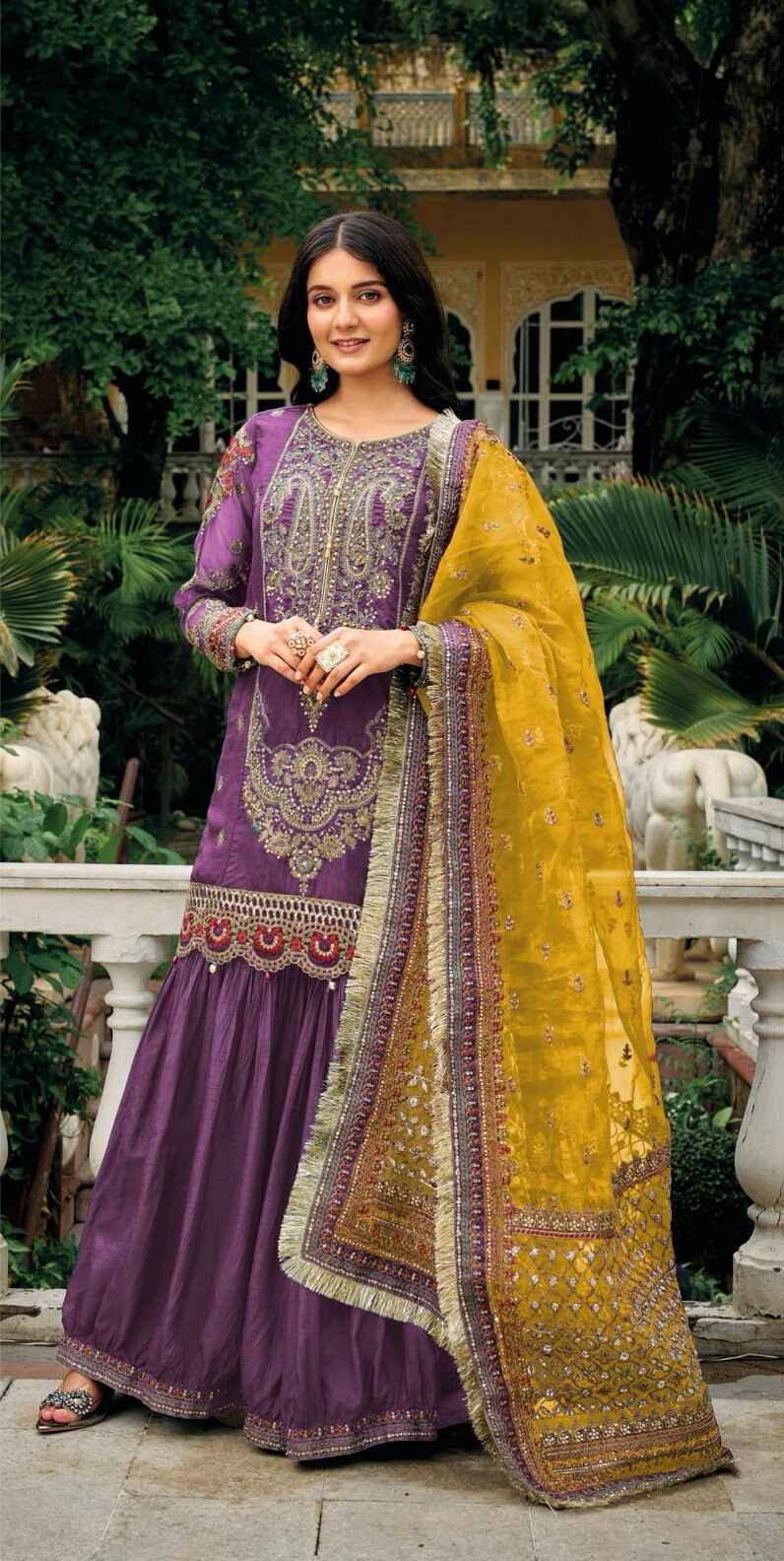 Shree R 1337 B To E Pakistani Ready Made Salwar Suits Collection