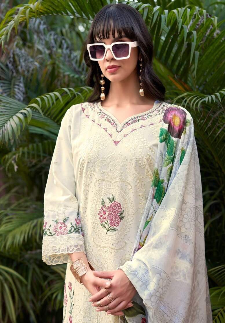 Shree Tasrif Luxe Pakistani Salwar Suits Chiffon Dupatta