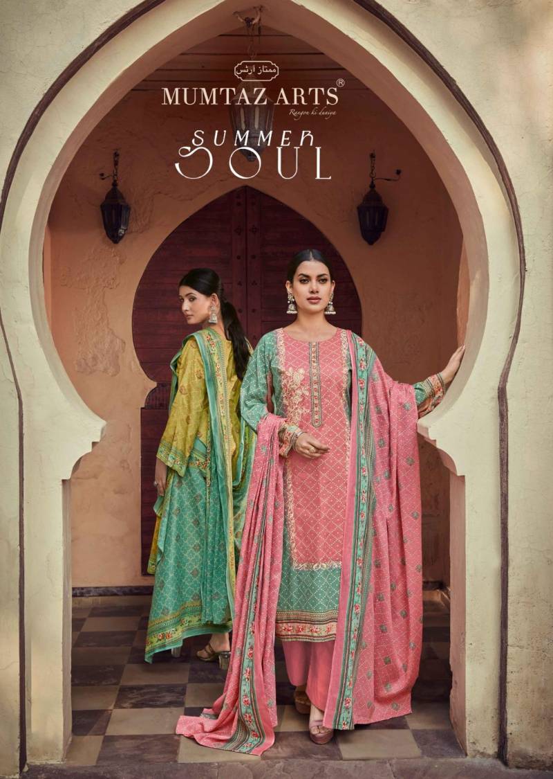 Mumtaz Summer Soul Cotton Printed Dress Material