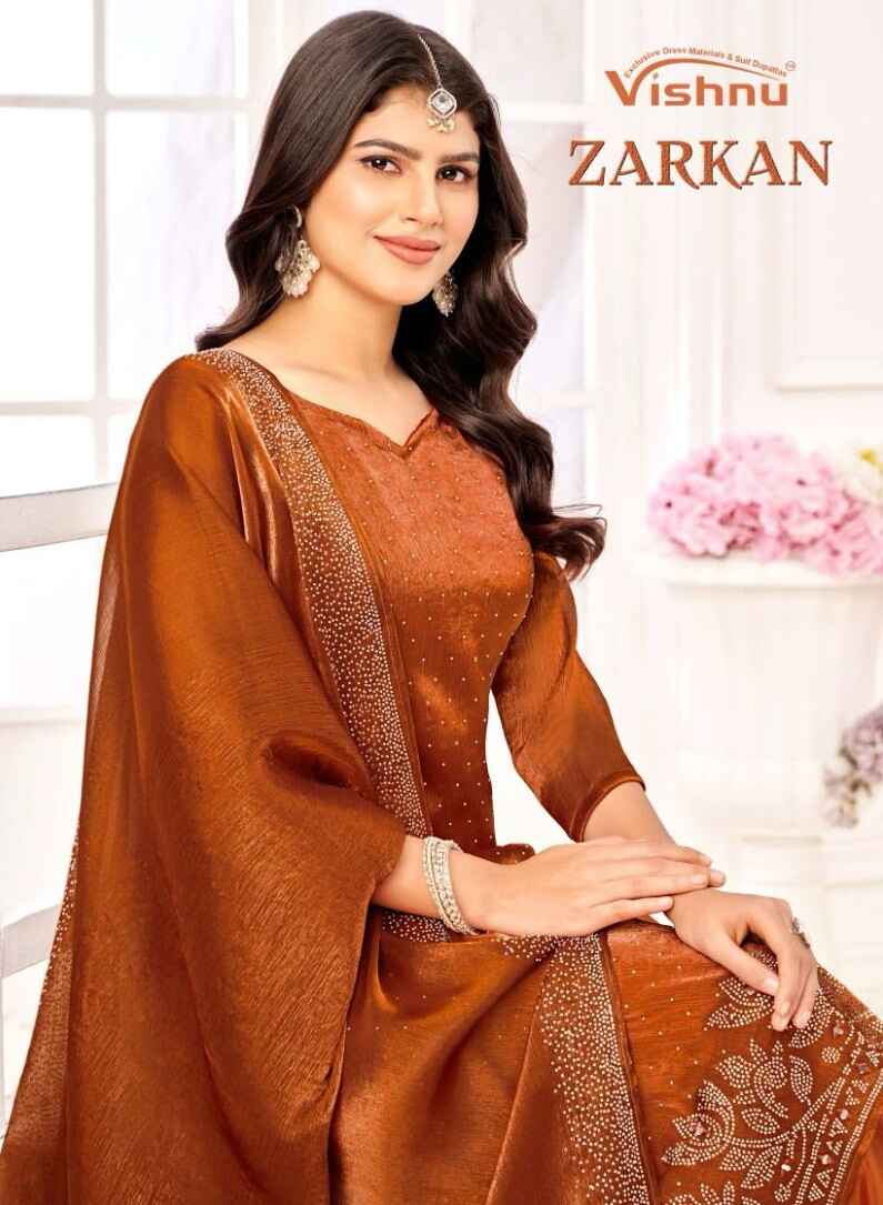Vishnu Zarkan Burberry Designer Dress Material Collection