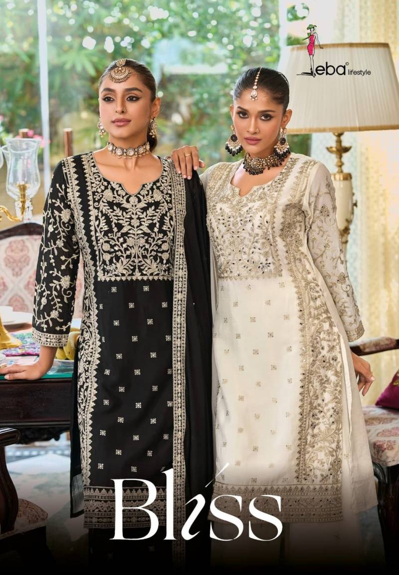 Eba Bliss Embroidered Ready Made Salwar Suits Collection