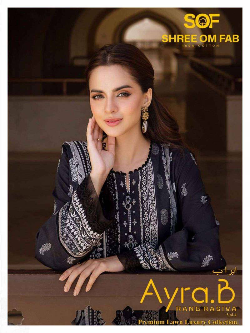 Sof Ayra B Vol 4 Pakistani Dress Material Collection