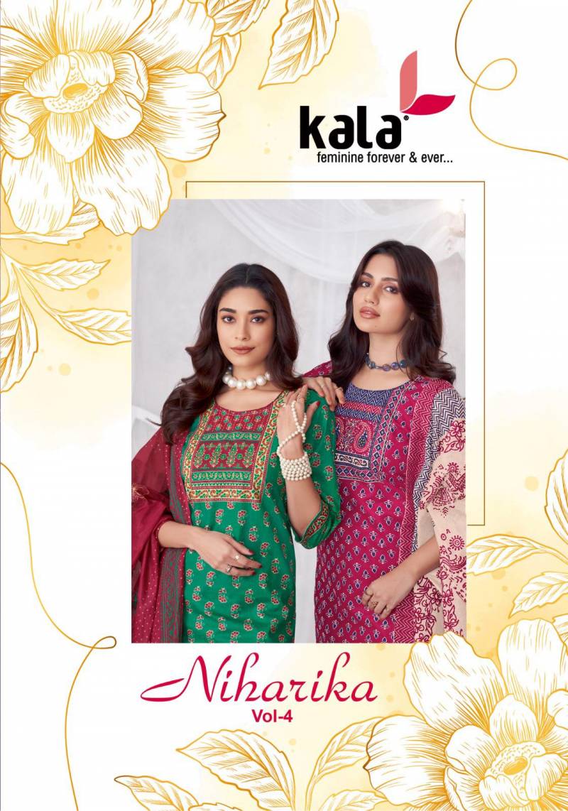 Kala Niharika Vol 4 Printed Dress Material Collection