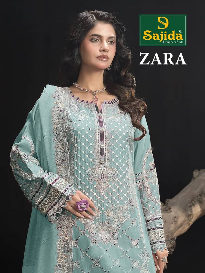 Sajida Zara Pakistani Salwar Kameez Collection