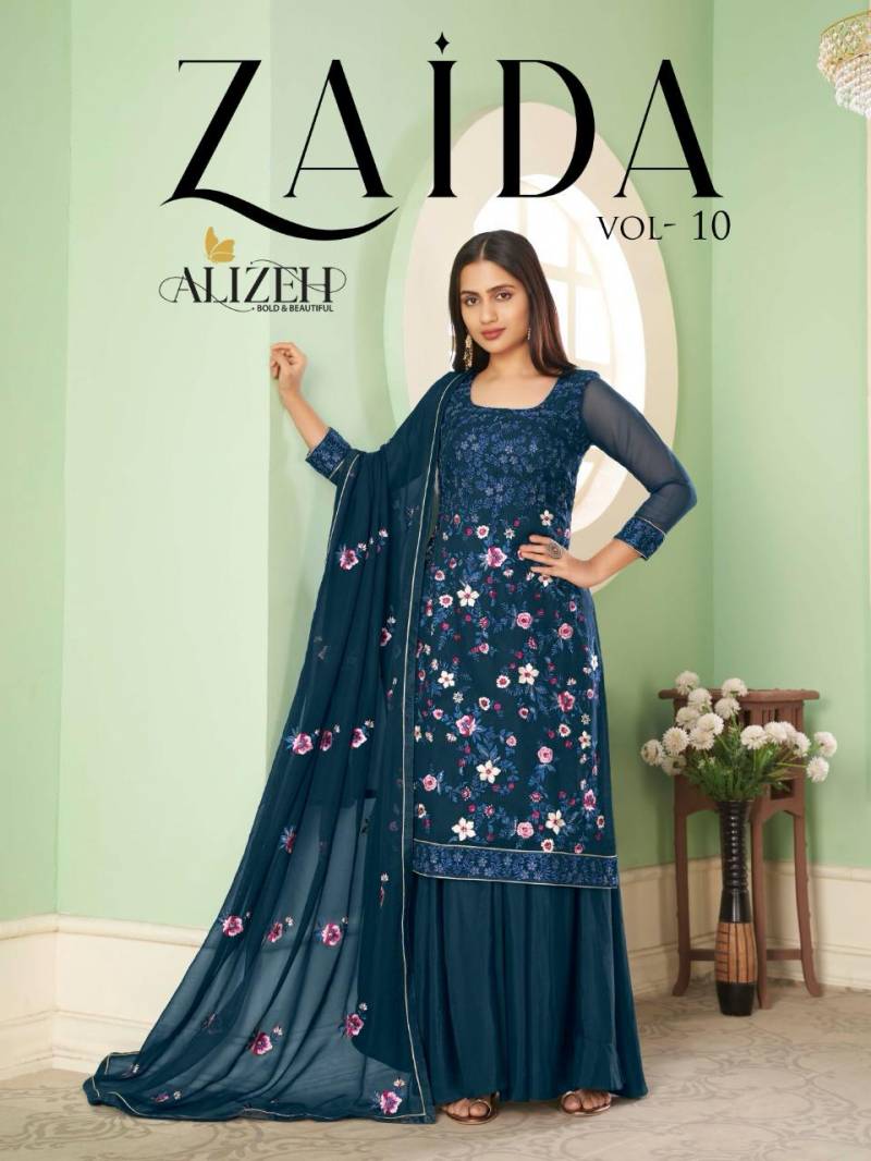 Alizeh Zaida Vol 10 Designer Salwar Suit Collection