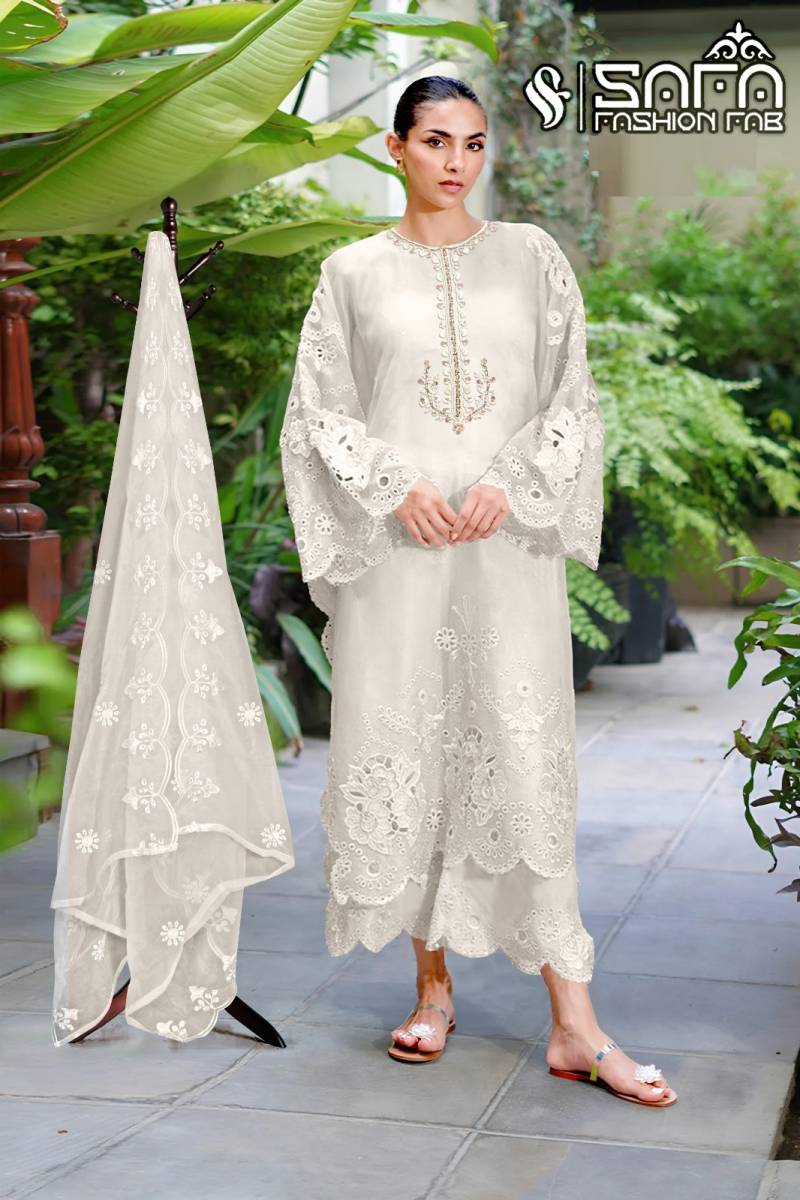 Safa Fashion Fab 1337 Pakistani Ready Made Suit Collection
