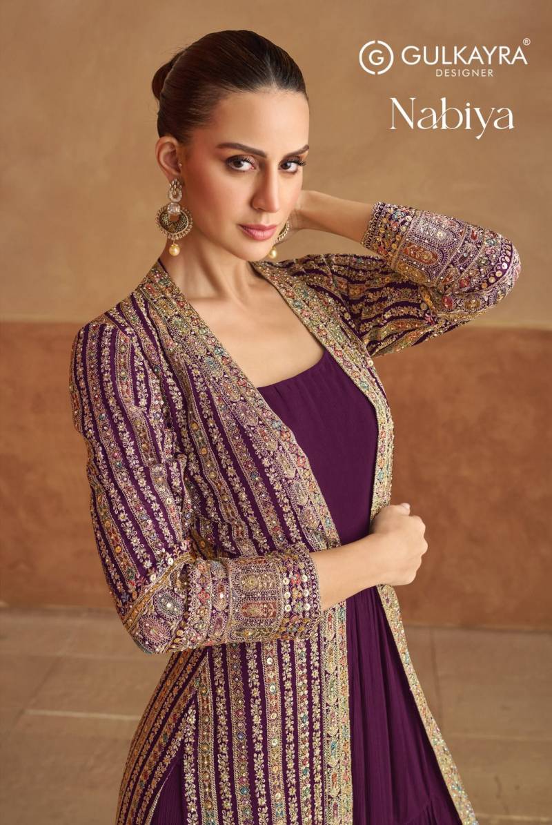 Gulkayra Nabiya Georgette Designer Gown Wholesale