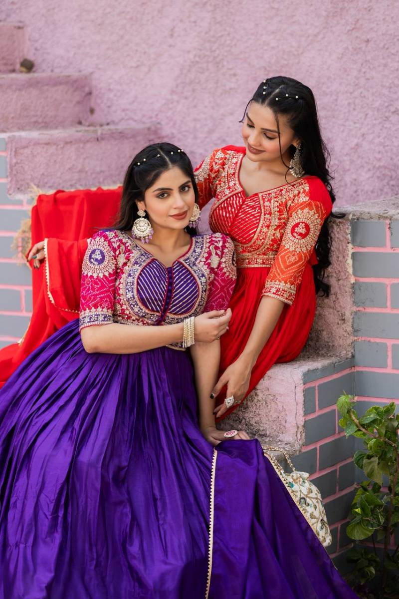 Luna Vol 22 Festive Wear Gown With Dupatta Collection