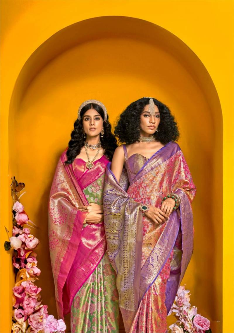 Rajtex Karmavaram Handloom Dharmavaram Silk Wedding Sarees