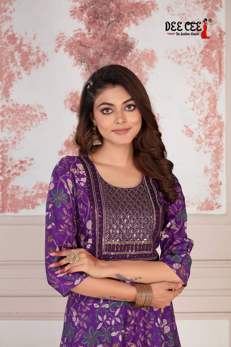 Deecee Angel Printed Anarkali Kurtis Collection