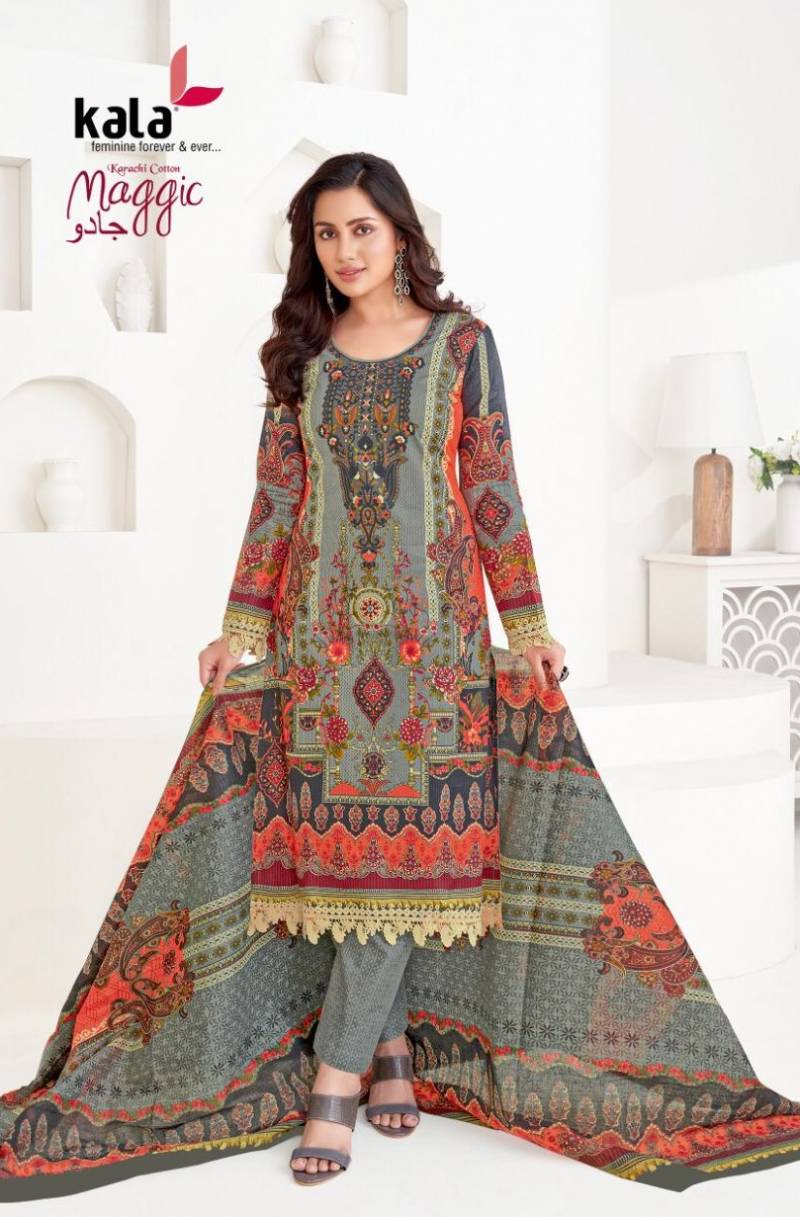 Kala Maggic Vol 22 Karachi Dress Material Collection