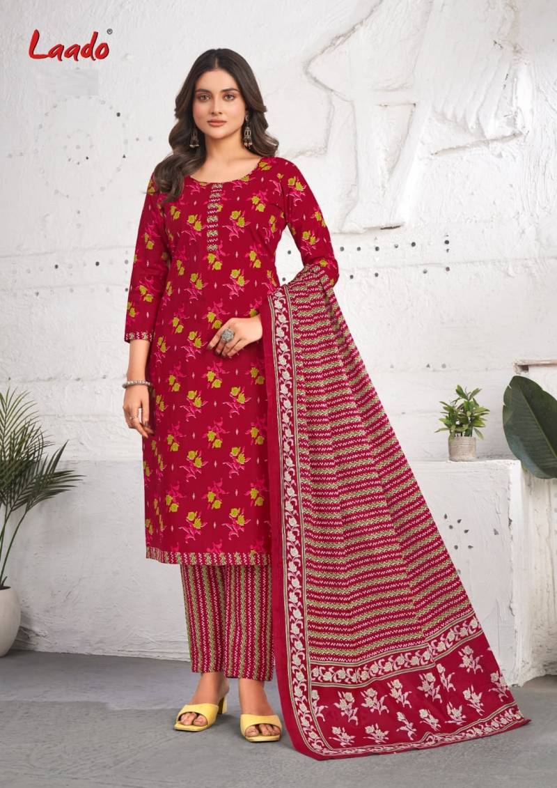 Laado Vol 73 Printed Dress Material Collection