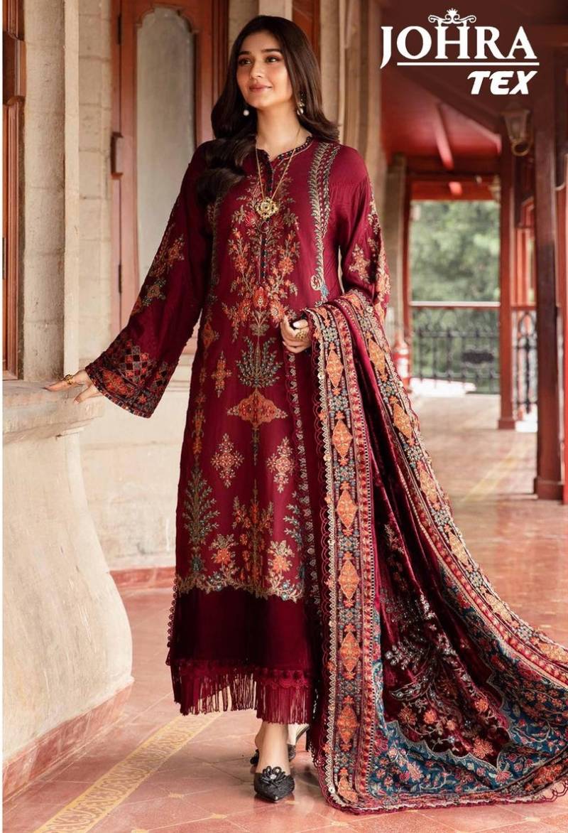 Johra Tex 161 Embroidered Pakistani Salwar Kameez