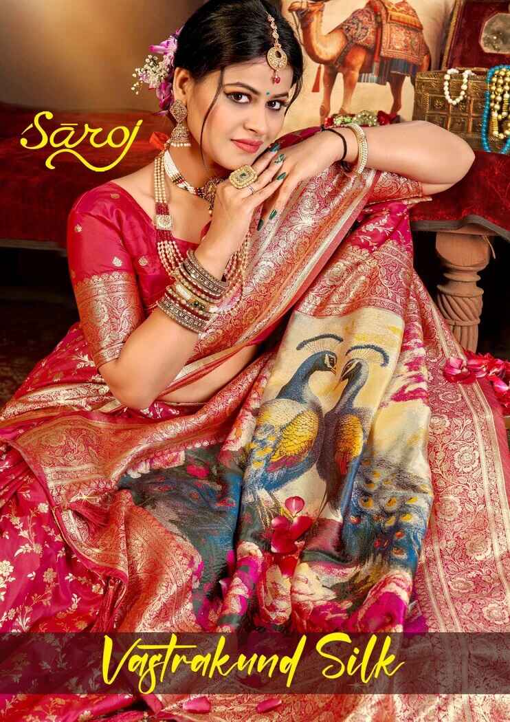 Saroj Vastrakund Silk Festive Wear Saree Collection