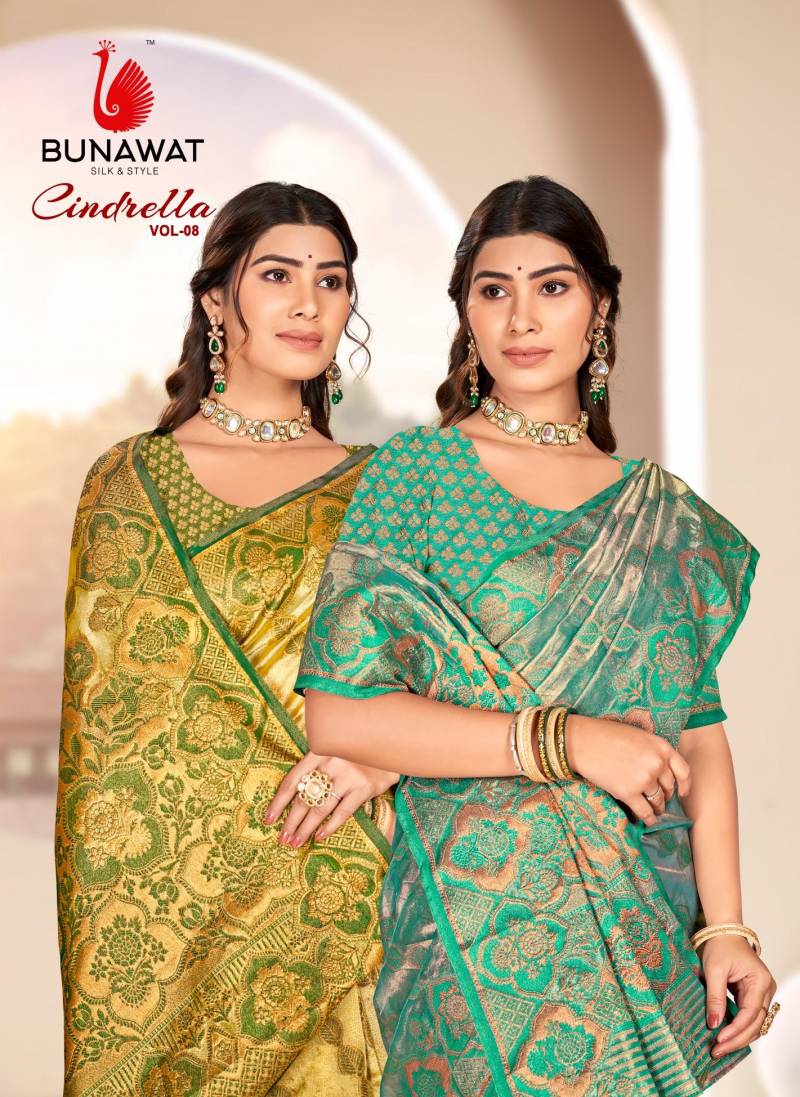 Bunawat Cindrellla Vol 8 Designer Saree Collection