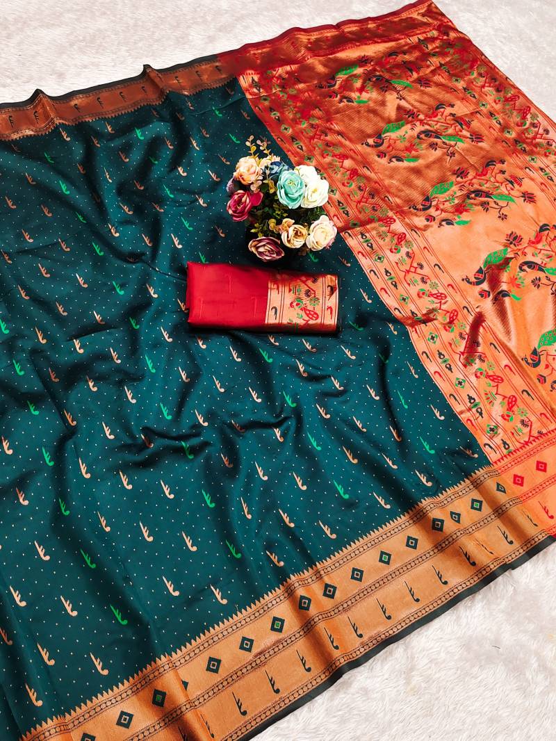 Risha 530 Silk Paithani Saree Collection
