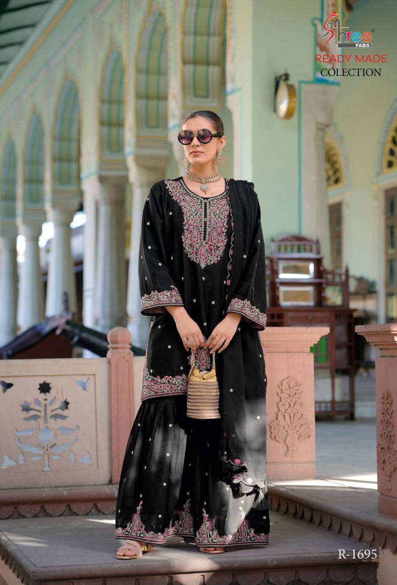 Shree R 1695 Airtex Pakistani Ready Made Suits Collection