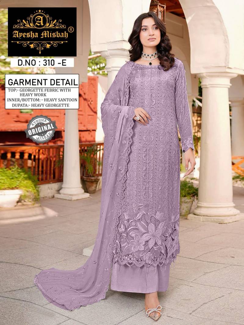 Ayesha Misbah 310 Pakistani Salwar Kameez Collection
