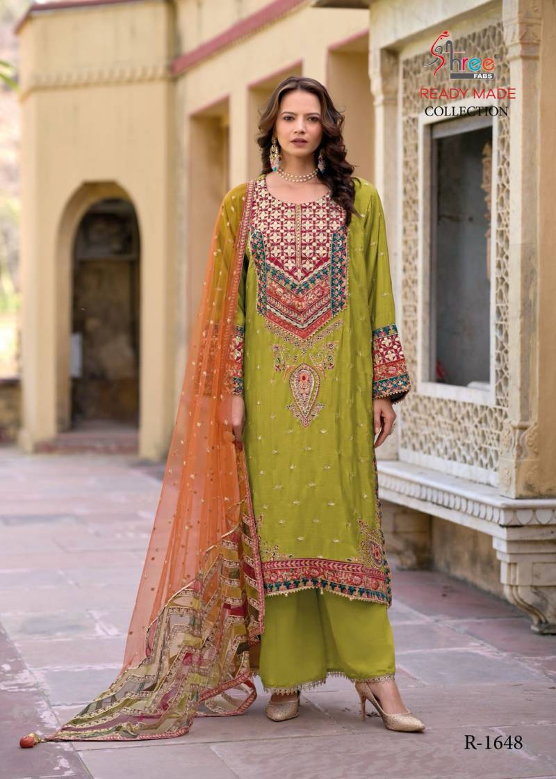 Shree R 1648 Airtex Readymade Salwar Suits Collection