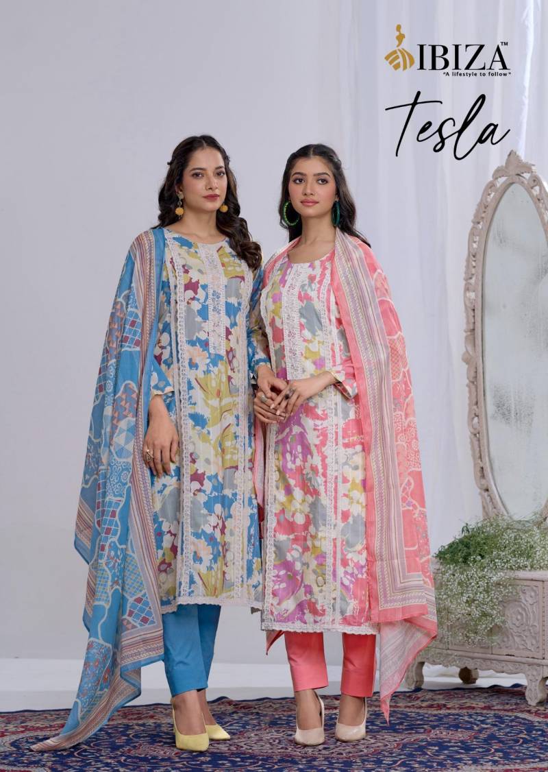 Ibiza Tesla Lawn Printed Salwar Kameez Collection