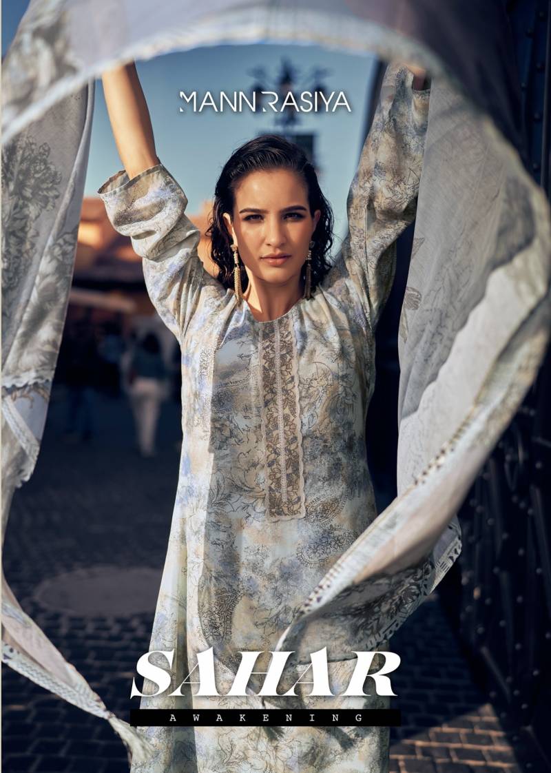 Mannrasiya Sahar Modal Printed Salwar Kameez Collection