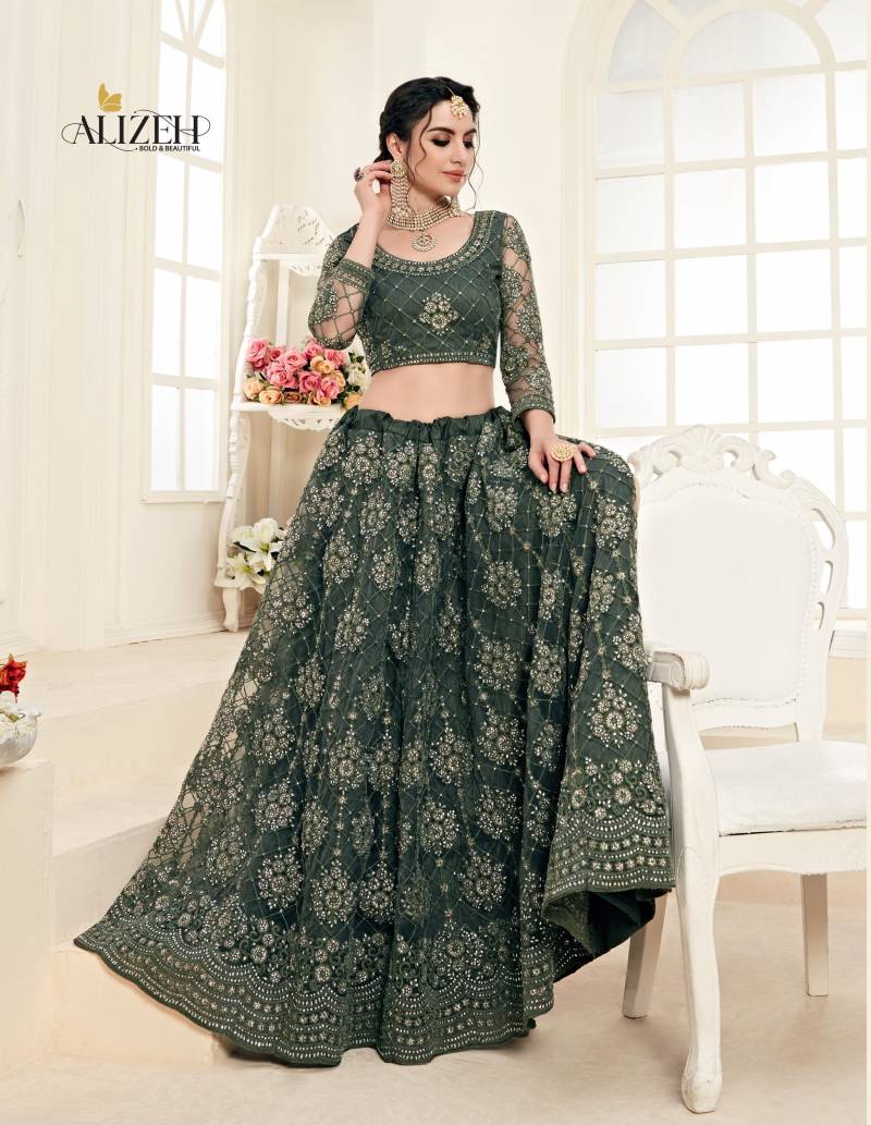 Alizeh Bridal Heritage 1004 Designer Lehenga Choli