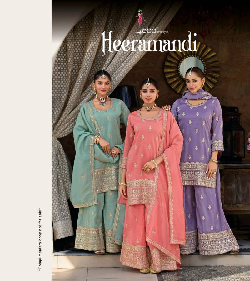 Eba Heeramandi Shimmer Designer Salwar Kameez Collection